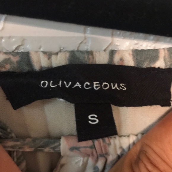 Olivaceous Marble Off the Shoulder Blouse or Dress - Picture 2 of 8